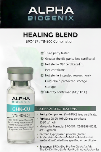 HEALING BLEND: BPC-157, TB 500