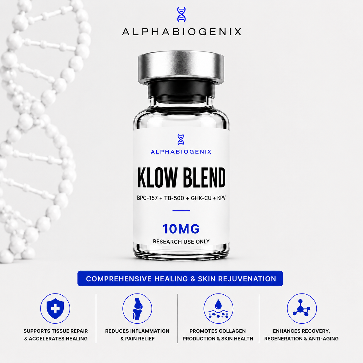 KLOW: BPC-157, TB-500, KVP, GHK-CU